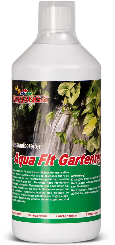 Kondicionues uji Femanga Aqua Fit Garden Pond, 1000ml, për pellg kopshti