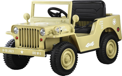 Makine elektrike për kalamoj Willys PA0263, 12V, me telekomandë, rozë