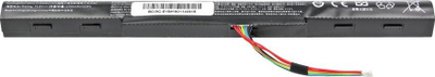 Bateri laptopi Mitsu për Acer Aspire E15 E5-475, 2200mAh, Li-ion, e zezë