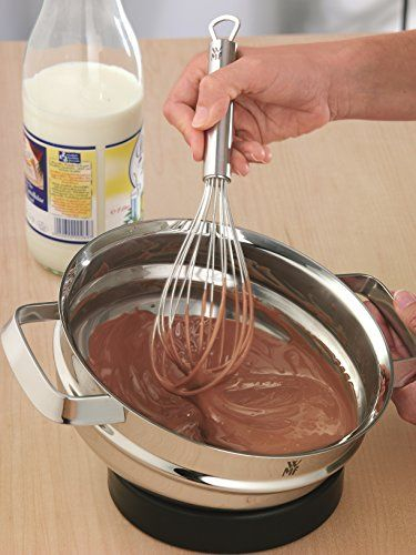 Rrahëse kuzhine WMF Profi Plus, 30cm, çelik inox Cromargan mat, ngjyrë argjendi
