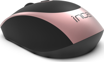 Maus Inca IWM-211RG, pa kabllo RF, 1600 DPI, i zi me roze