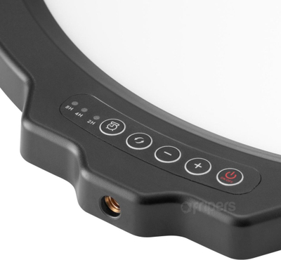 Dritë LED rrethore FreePower FL-12R, 30 cm, 3500K-6000K, e zezë