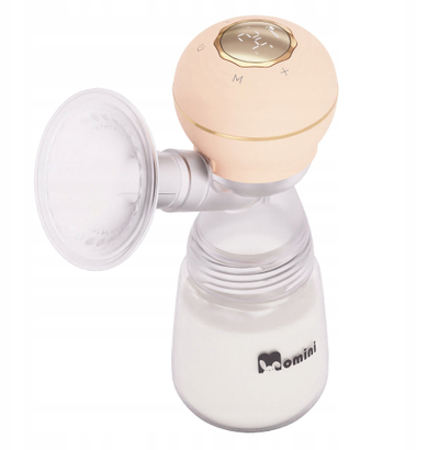 Пумпа за гради Momini Bliss Pump, електрична без кабел, полнење USB C, бела