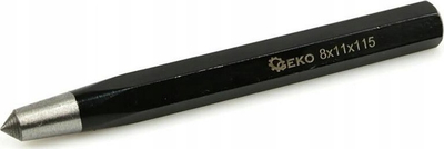 Grusht qendror për metal Geko G38542, 8x11x115mm, çelik veglash