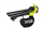 Pравач за лисја Ryobi RBV3000 CESV, 3000W, вшмукувач и дувач, жолт
