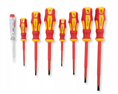 Set kaçavidash VDE SMART365 51-12008, 8 copë, me kuti
