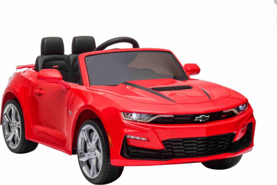 Електричен автомобил за деца Chevrolet Camaro 2SS, 2x35W, EVA, црвен