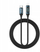 Kabllo karikimi Bwoo 27W USB C në Lightning, 1m, me dritë LED, e zezë