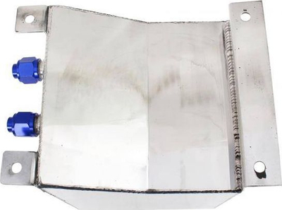 Rezervuar karburanti TurboWorks Fuel Tank, 20L, alumin, argjendtë