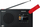 Radio portabël Sencor SRD 7757B, DAB+, Bluetooth, e zezë