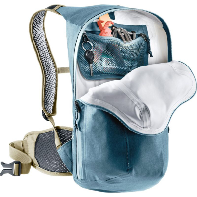 Çantë shpine për biçikletë Deuter Plamort, 12L, që s’e zë uji, blu