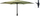 Çadër oborri Progarden Monica Parasol, 270cm, me manivelë, jeshile