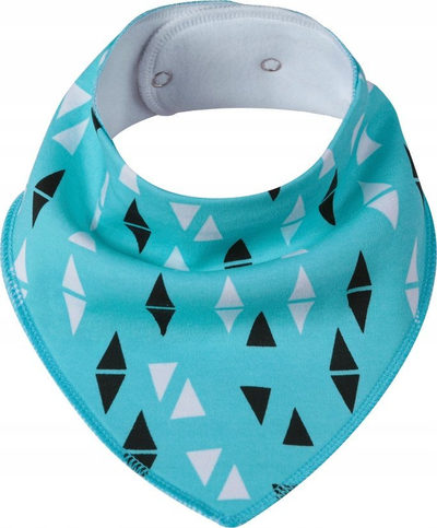 Shami lëpirëse për foshnje Cotton Bib, pambuk 100%, e papërshkueshme nga uji, me rombe