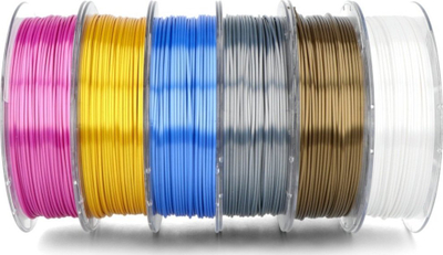 Filament 3D Devil Design SILK Startpack, 1.75mm, 6x0.33kg, shumëngjyrësh