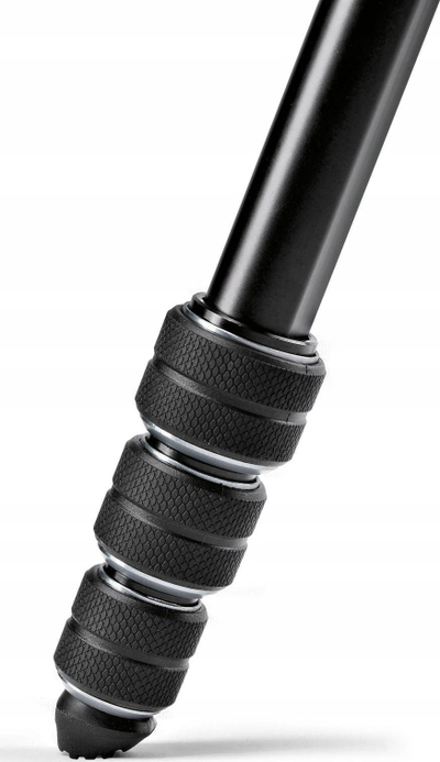 Tripod Manfrotto Befree Advanced Live Twist, alumin, për video, i zi