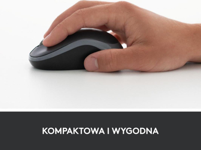 Maus Logitech M185 (910-002238), i hirtë