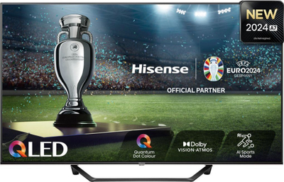 TV Hisense 65A7NQ, 65", 4K Ultra HD QLED, Smart, gri