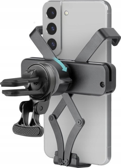 Mbajtëse telefoni për makinë SBS Car Smartphone Mount, univerzale, pasive, e zezë