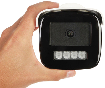 Kamerë IP Hikvision DS-2CD2T63G2-2LI, 6 Mpx, 2.8mm, e bardhë