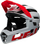 Helmetë çiklizmi Full Face Bell Super Air R Mips Spherical, MTB, e bardhë infrakuqe mat me shkëlqim