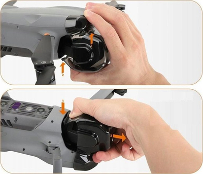 Kapak mbrojtës Sunnylife G913 për gimbal dhe lente, për DJI Mavic Air 3 3S, i zi