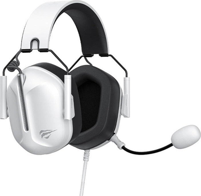 Kufje gaming Havit H2033D, me kabllo edhe me bluetooth, bardh e zez