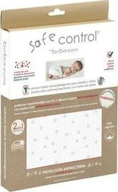 Çarçaf poshtë krevati Bimbidreams Safe Control, 2 në 1, 50x80/90 cm, ngjyrë krem me yje