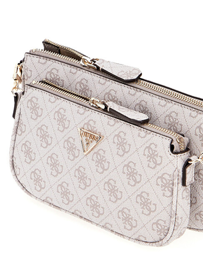 Çantë dore Guess Noelle II Mini HWBG96 72710, e vogël, bezhë