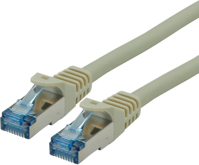 Kabllo rrjeti Roline Patchcord SFTP Cat.6A, 1m, gri