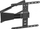 Mbajtëse murale TV Kruger&Matz Ultra Slim KM1307, 37-75", lëvizëse, e zezë