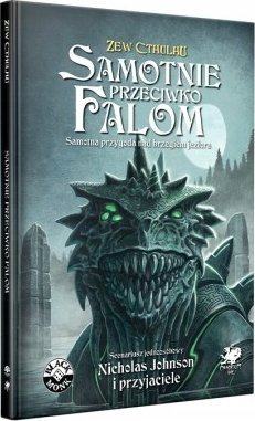 Liber roleplay Zew Cthulhu Alone Against the Waves, skenar solo, kapak i fortë