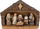 Set skenë lindjeje Koopman Nativity Scene, 18 cm, 7 pjesë, kafe