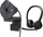 Set kamerë web dhe kufje Logitech Brio 300 Graphite dhe H390, Full HD 1080p, USB, gri