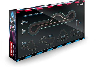 Set zgjerimi piste Carrera Hybrid Track Pack 1, kthesa dhe pjesë të drejta, shumëngjyrësh