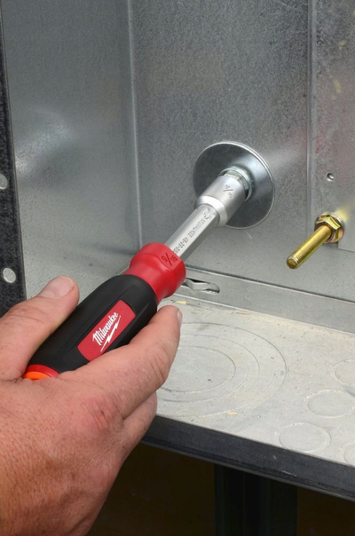 Çelës arre Milwaukee HollowCore, magnetik, 5mm, kuqe e zi