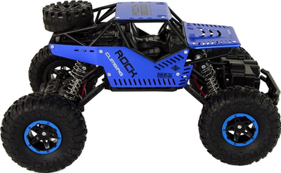 Makina me telekomandë Leantoys Rover Rock Climbing, shkalla 1:16, 2.4GHz, e zezë blu