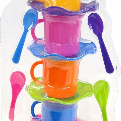 Сет играчки за чај Adar Tea Set 204072, сервис за кафе, шарен