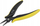 Këpucë metalike me hundë të sheshme Toolcraft 1555068, 144mm, ESD, zi e verdhë