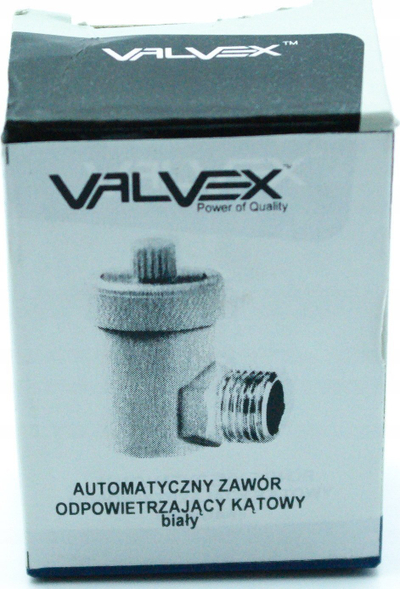 Автоматски вентил за одвоздушување Valvex Gamma, бронза, компактен, бел