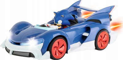 Makina me telekomandë Revell Sonic the Hedgehog Team Sonic, shkalla 1:18, deri 9 km/h, e bardhë