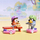 Set lodrash TM Toys Bluey me trotinet, figura Bluey dhe Bingo, shumëngjyrësh