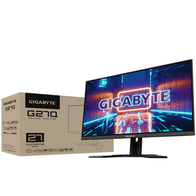 Monitor Gigabyte G27Q 68.6, 27", 2560 x 1440, Quad HD, 144 Hz, i zi