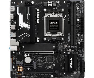 Pllakë amë ASRock B850M-X R2.0, Socket AM5, DDR5, Micro ATX, e zezë