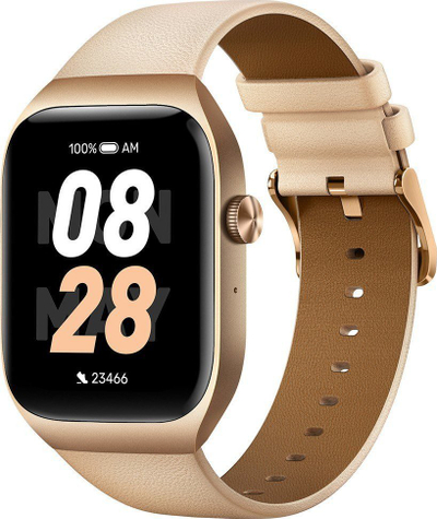 Smartwatch Mibro T2, ekran AMOLED 1.75", Bluetooth, rozë gold