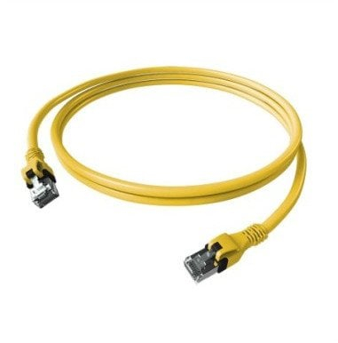 Kabllo rrjeti Zellner Group EasyLan DualBoot PushPull, CAT6a, 3m, e verdhë