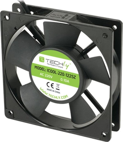 Ventilator PC Techly, 120mm, 220V, i zi