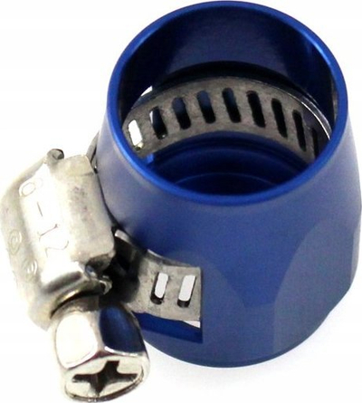 Kapëse alumini TurboWorks Finisher Clamp AN10, diametër 21mm, e zezë