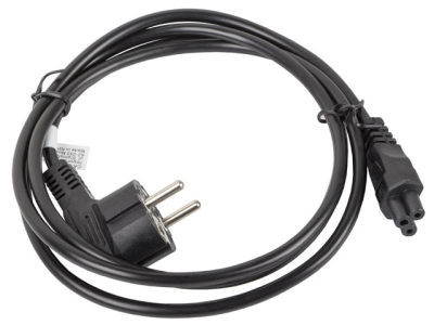 Kabllo rryme Lanberg IEC 7/7 ne IEC 320 C5, 1.8m, e zeze