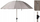 Чадор за градина Garden Parasol, 190 cm, со прилагодлив агол, сив