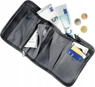 Portofol Deuter Travel Dresscode, poliester 600D, mbyllje me Velcro, gri